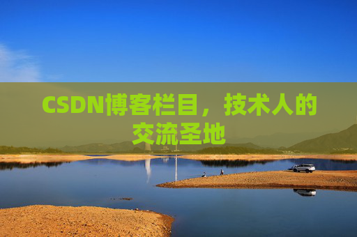 CSDN博客栏目，技术人的交流圣地